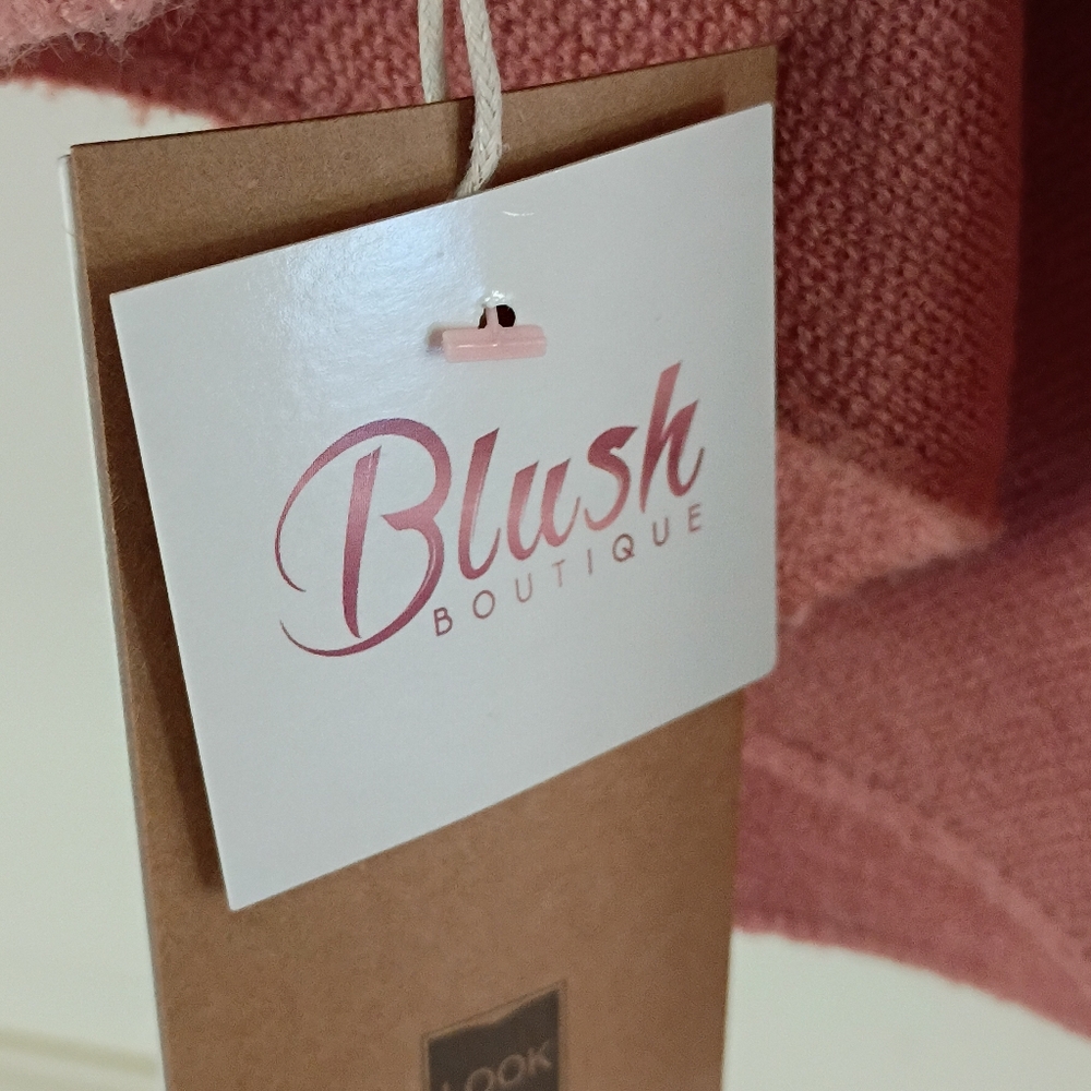 Women's Basic Shawl Vest 3 in 1.Peach Color One Size - Picture 8 of 11